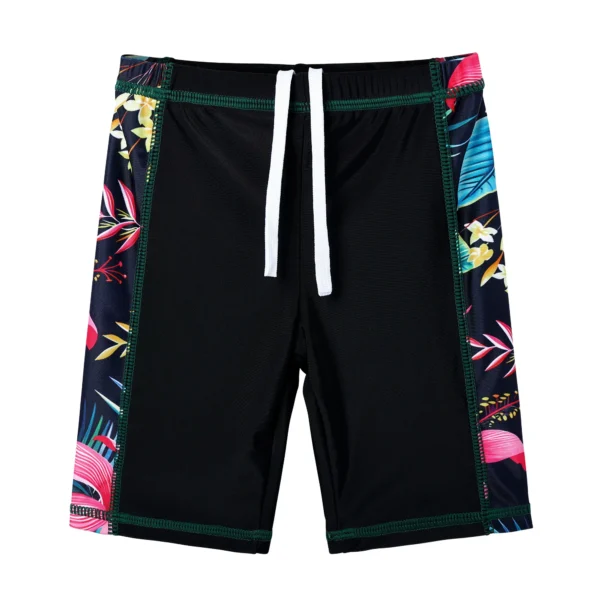 BAOHULU 3-12Y Kids Swimsuit Two Pieces Sets Swimwear Long Sleeve Rashguard UPF 50+ UV Sun Protective Swimming Suit 4