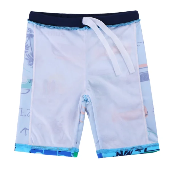 BAOHULU Boys Swimsuit Set Two Pieces UPF50+ UV Sun Protective Swimwear Cartoon Print Bathing Suit Summer Beachwear 6